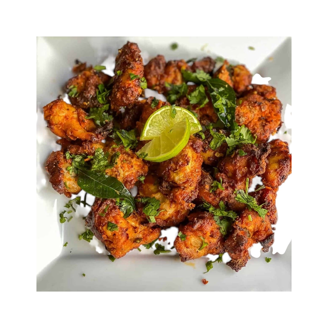 Street style fried chicken 65 manchurian (100g)
