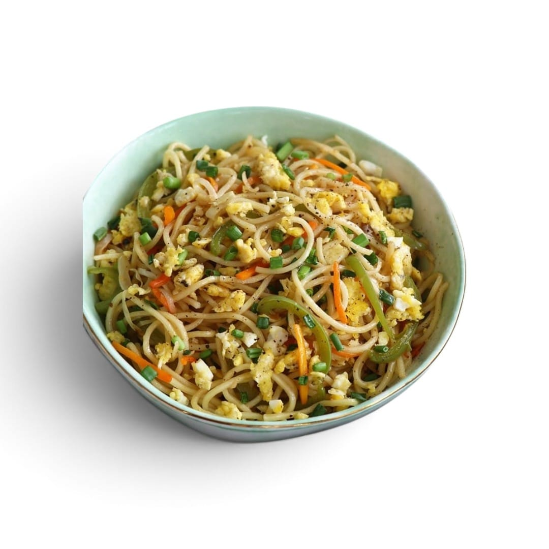 Street style egg noodles