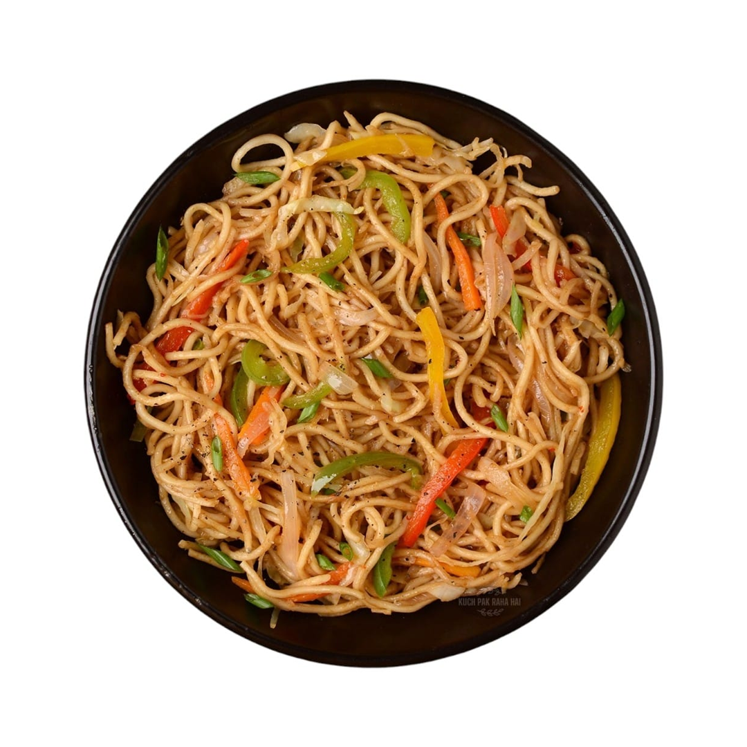 Street style veg noodles